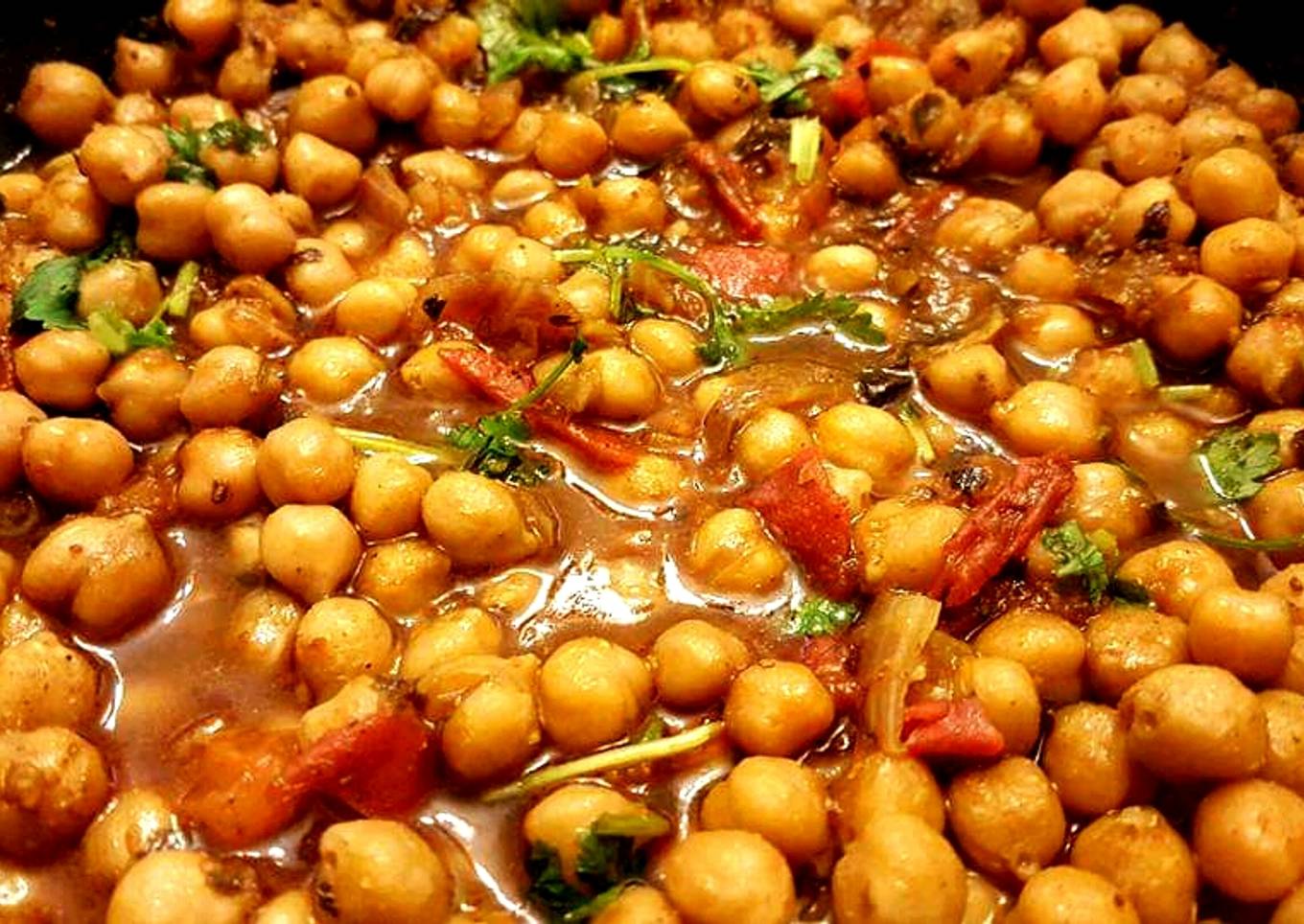 North Indian Chole/Chickpeas Masala