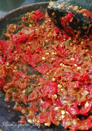 Foto resep Sambal Terasi Mentah