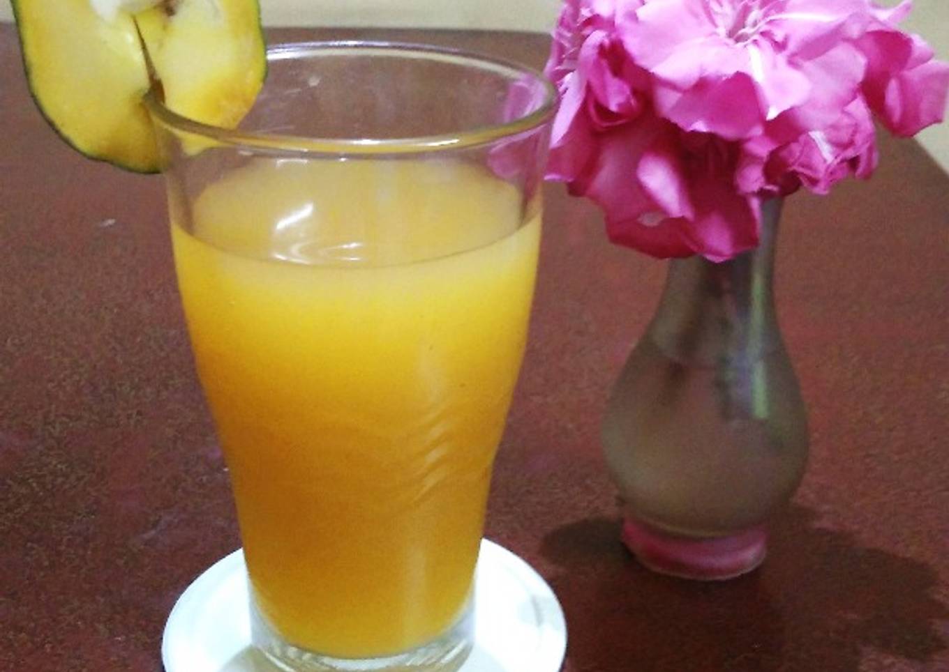 Raw mango sharbat