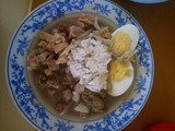 Nasi Bakmoy Kaldu Udang