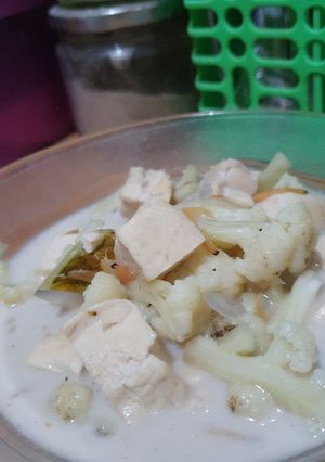 Foto resep Sayur geprek kembang kol