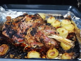 Pierna de cordero al horno fácil