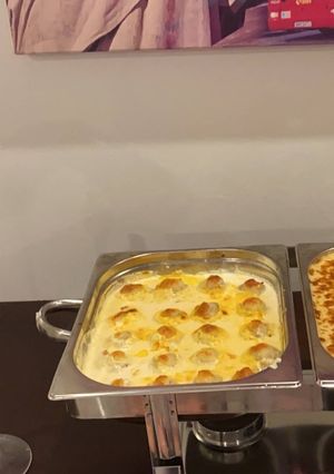 صورة لوصفة كرات البطاطس وكريمه الدجاج