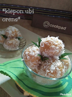 Foto resep *klepon ubi orens*