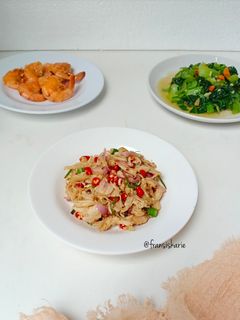 Foto resep Ayam Suwir Sambal Matah