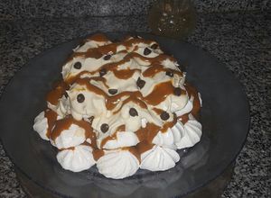Foto principal de Postre de merenguitos y dulce de leche #antojitos #bbb #micocina