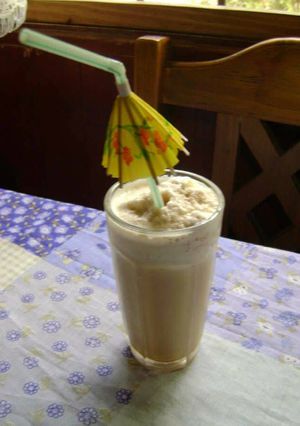 Una foto de Batido de café fácil, barato y rico