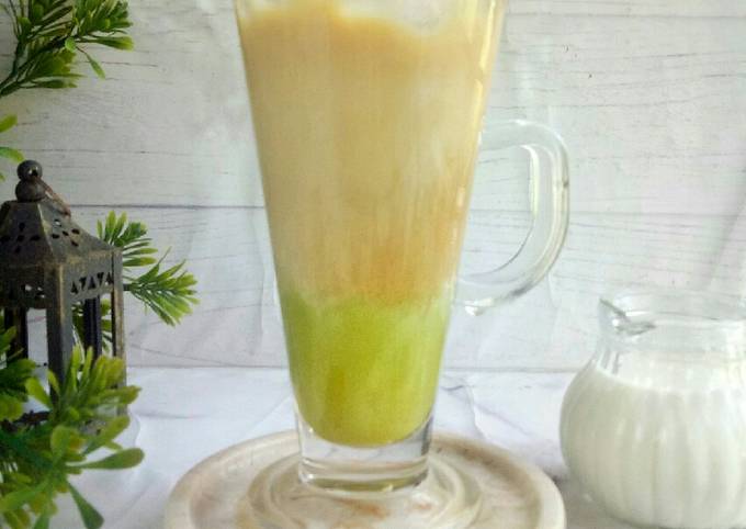 Langkah Mudah untuk Membuat Matcha Milk Ice Coffee, Menggugah Selera