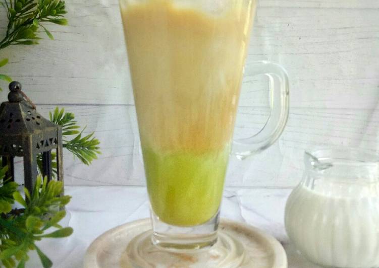 Matcha Milk Ice Coffee