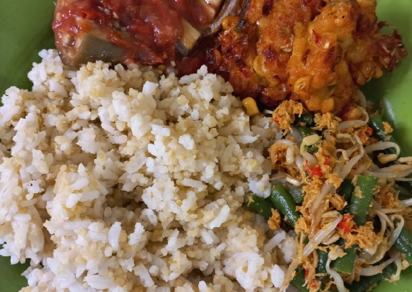 Resep Nasi jagung sambal terong, Lezat
