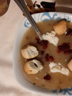 عکسی از دستور سوپ قارچ
