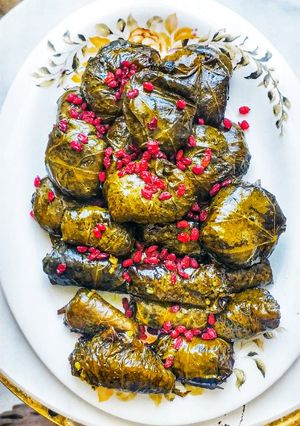 عکسی از دستور دلمه برگ مو🌿