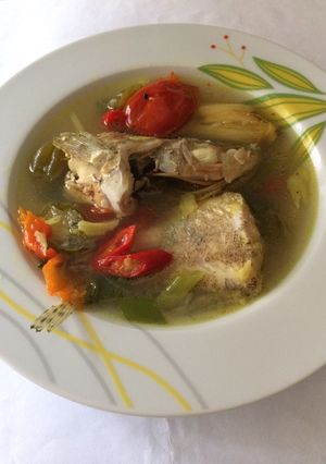Foto resep Sup ikan kerapu mudah lezat sehat