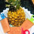 Heladitos de piña y duraznos light 🍑🍍♥️