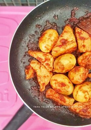 Foto resep Tahu Telur Balado (No pedas)