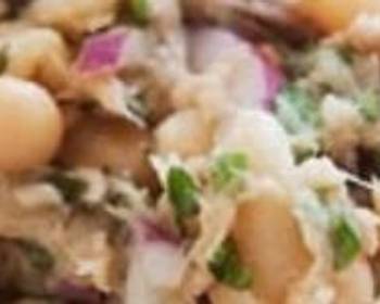 Without Fail Cooking Recipe Tuna Salad with Beans Delicious Steady