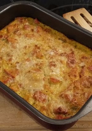 Une photo de Gratin potimarron parmesan