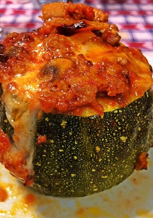 Foto di Zucchine rotonde ripiene