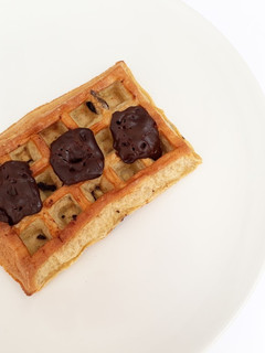 Una foto de Gofres de chocolate
