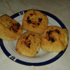 A picture of Jam scones.