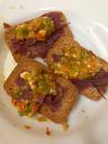 Canapés de Pastrami