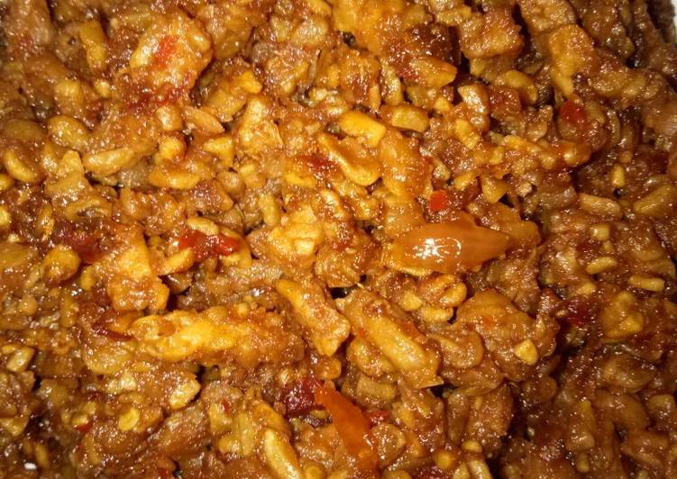 Langkah Mudah untuk memasak Tempe orek balado Anti Gagal