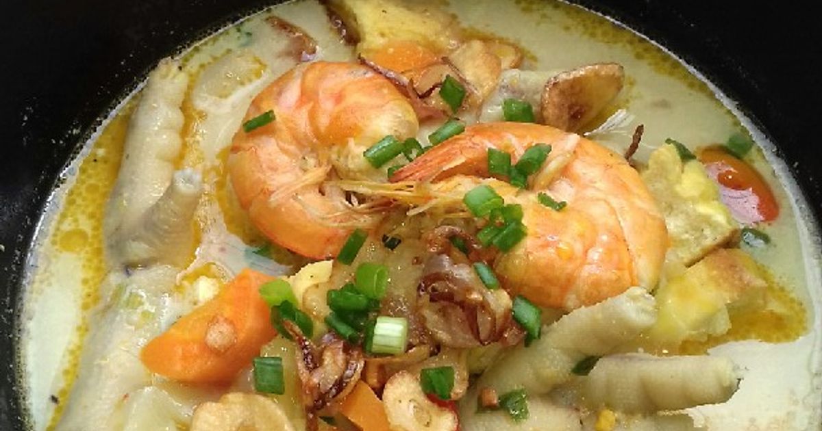 Resep Lodeh Ceker Ayam oleh Risna Nur Ainia - Cookpad