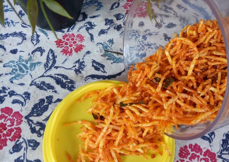 Resep Kering kentang Anti Gagal