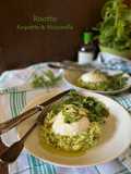 Risotto roquette et mozzarella, recette du Chef Simone Zanoni