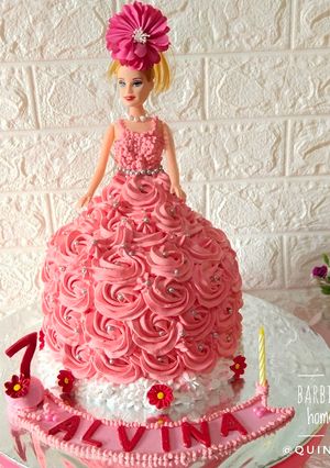Foto resep Barbie cake