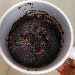 A picture of Choco Mug cake.