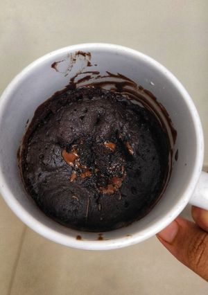 A picture of Choco Mug cake.