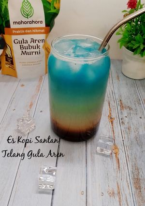 Foto resep Es Kopi Santan Gula Aren