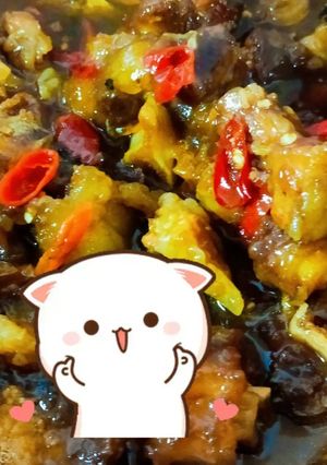 Foto resep Buntut Sapi Pedas Manis