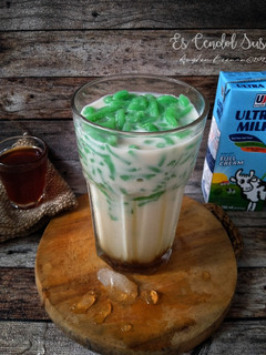 Foto resep Es Cendol Susu (kenyal pakai agar²)