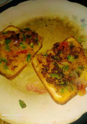 ओपन सैंडविच (open sandwich recipe in Hindi) रेसिपी मुख्य फोटो