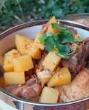 Gà nấu khoai tây