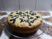 Una foto de torta de ciruela