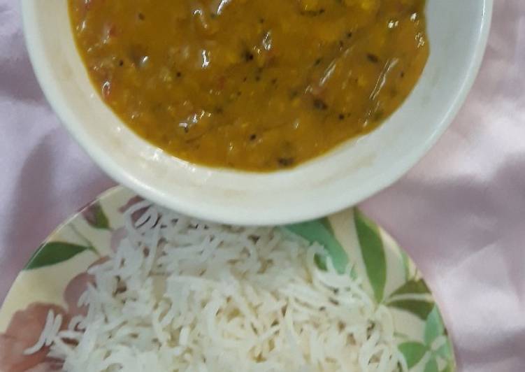 Recipe of Any-night-of-the-week Dal chawal