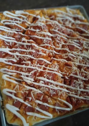 Foto resep Pizza No Ulen, anti ribet, takaran sendok