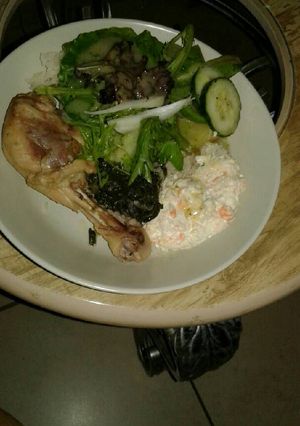 A picture of Healthy and tasty meal.