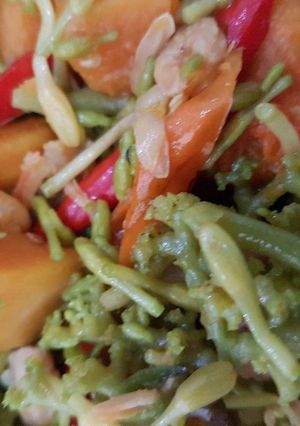 Foto resep Tumis Labu Kuning Kembang Kates