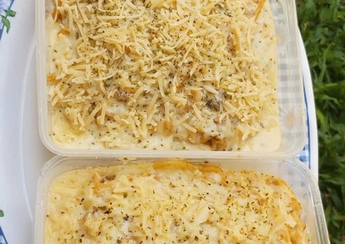 Cara membuat Spaghetti Brulee Kukus Cara membuat Spaghetti Brulee Kukus