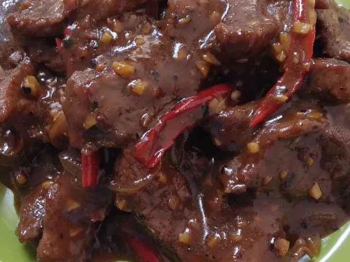 Cara Mudah Membuat Resep Sapi Lada Hitam Simple Ala MamsKin Anti Ribet, Bikin Ngiler