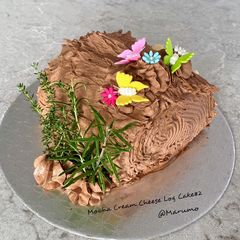 A picture of Mocha Cream Cheese Log Cake#2.