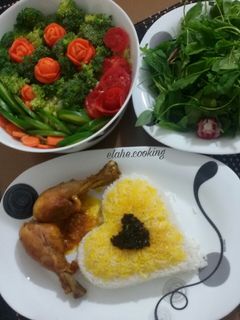 عکسی از دستور زرشک پلو و مرغ