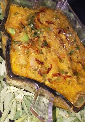 A picture of Methi daal.