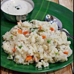 Semolina upma. #CookWithManjulla A picture of Semolina upma. #CookWithManjulla.