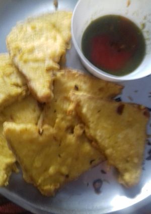 A picture of Besani Bread Pakora.