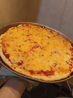 Una foto de Masa para pizza